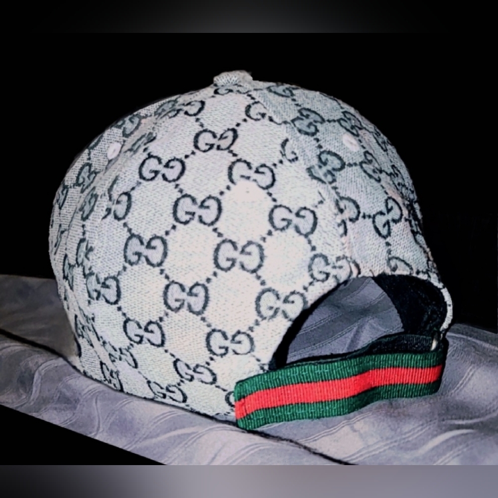 Gucci Original Monogram Gray Supreme Canvas Hat - Picture 8 of 13